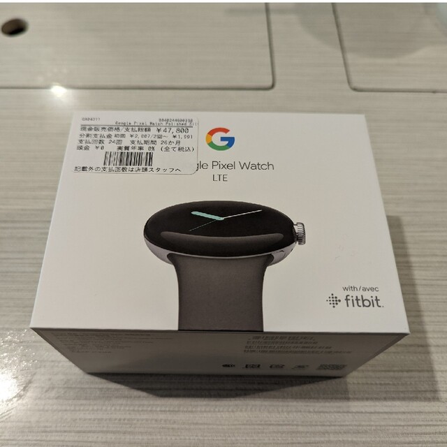 Google(グーグル)のGoogle Pixel Watch LTE Matte Black スマホ/家電/カメラのスマートフォン/携帯電話(その他)の商品写真