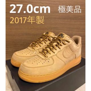 ナイキ(NIKE)の【完売品】NIKE AIR FORCE 1 '07 WB FLAX 2017(スニーカー)