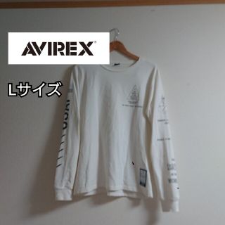 アヴィレックス(AVIREX)のAVIREX アヴィレックス 総柄 バックプリント アームプリント ストリート(Tシャツ/カットソー(七分/長袖))