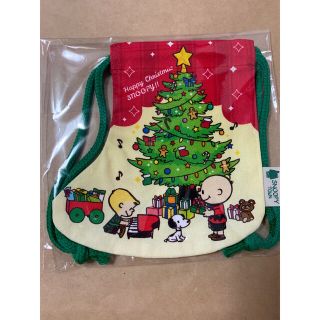 SNOOPY - スヌーピータウン クリスマス ミニブーツ型巾着