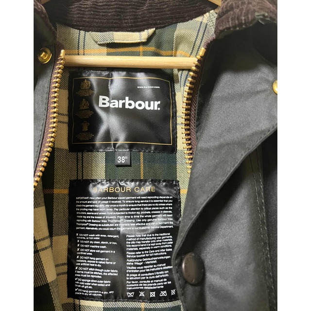取り置き中 barbour LOEFF バーレー burghley 38 - ロングコート