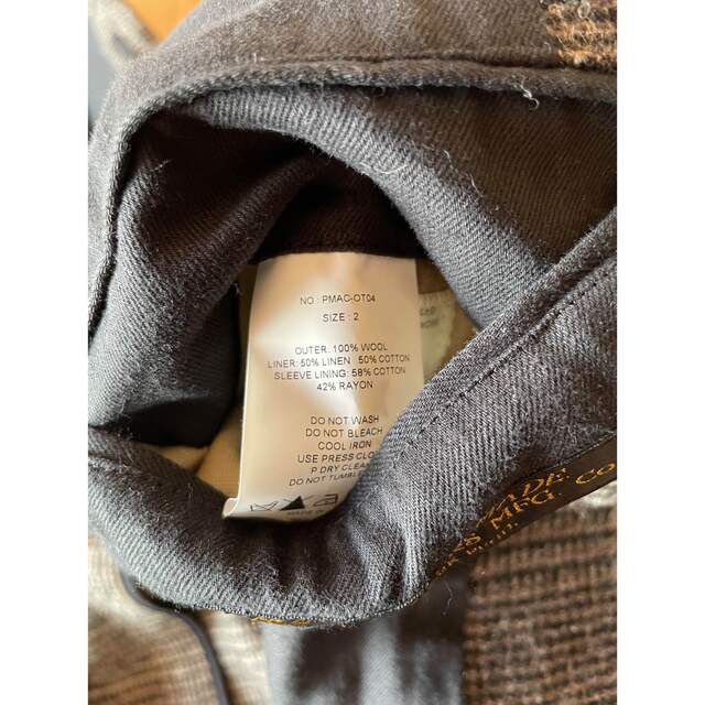 PHIGVEL DOUBLE-BLEASTED GENT'S COATフィグベル apovelprime.com.br