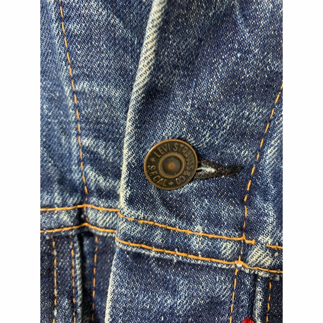 Levi's(リーバイス)の【ビッグE】濃紺 38-36 70505 60年代 リーバイス LEVIS メンズのジャケット/アウター(Gジャン/デニムジャケット)の商品写真