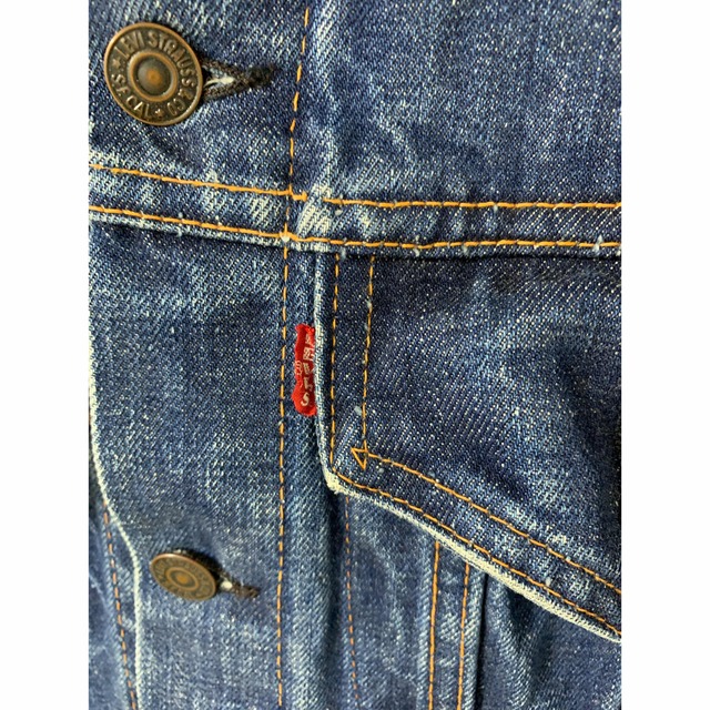 Levi's(リーバイス)の【ビッグE】濃紺 38-36 70505 60年代 リーバイス LEVIS メンズのジャケット/アウター(Gジャン/デニムジャケット)の商品写真