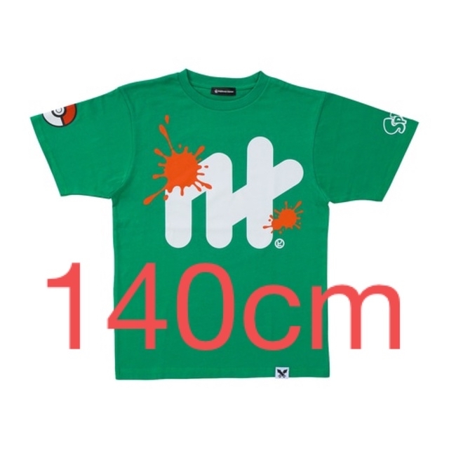 ポケモン(ポケモン)のTシャツ140cm@スプラトゥーン&ポケモン キッズ/ベビー/マタニティのキッズ服男の子用(90cm~)(Tシャツ/カットソー)の商品写真