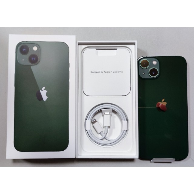 即納!最大半額! - iPhone iPhone13 SIMロック解除済み Green mini