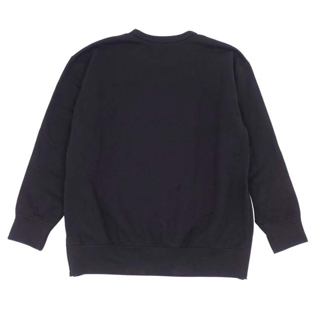 美品 コムデギャルソン COMME des GARCONS コムコム スウェット AD2021 サイドジップ トレーナー レディース クルーネック トップス S ブラック 美品 コムデギャルソン COMME des GARCONS コムコム スウェット AD2021 サイドジップ トレーナー レディース クルーネック トップス S ブラック
