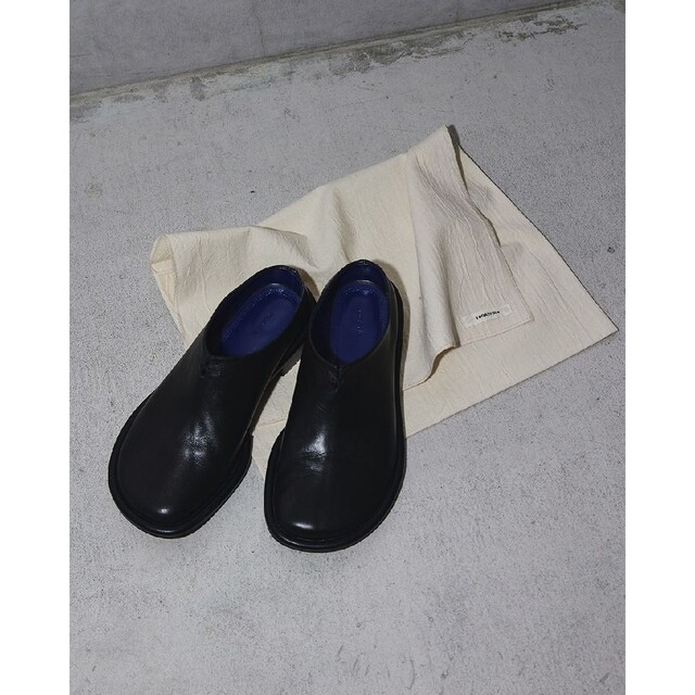 TODAYFUL(トゥデイフル)の【美品】人気完売 TODAYFUL Slide Leather Shoes 37 レディースの靴/シューズ(ブーツ)の商品写真