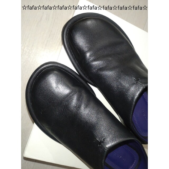 TODAYFUL(トゥデイフル)の【美品】人気完売 TODAYFUL Slide Leather Shoes 37 レディースの靴/シューズ(ブーツ)の商品写真