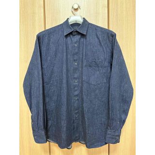 コモリ(COMOLI)のCOMOLI 22aw デニムコモリシャツ size1(シャツ)