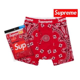 シュプリーム(Supreme)のSupreme®/Hanes® Bandana Boxer Briefs(ボクサーパンツ)