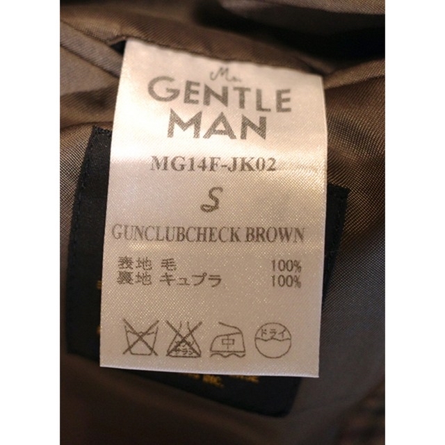 MISTERGENTLEMAN - MR.GENTLEMAN ガンクラブチェック ツイード MISTERGENTLEMAN - MR.GENTLEMAN ガンクラブチェック ツイード