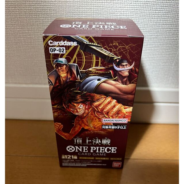 新品未開封 テープ付き ワンピースカードゲーム 1BOX 頂上決戦