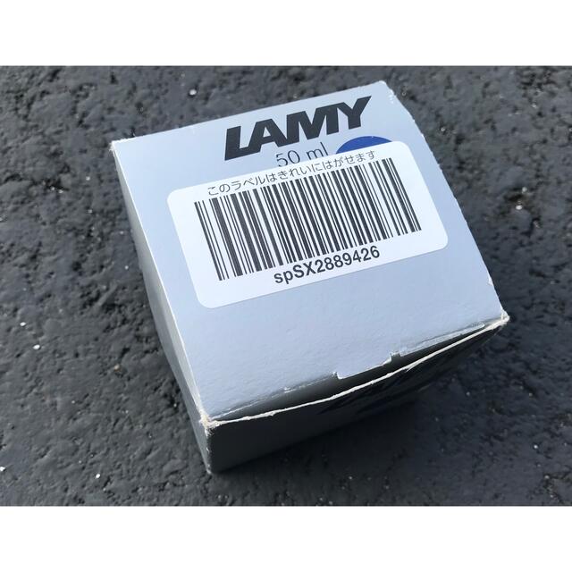 LAMY(ラミー)の値下げ LAMY ボトルインク・ブルーブラック50ml インテリア/住まい/日用品の文房具(ペン/マーカー)の商品写真