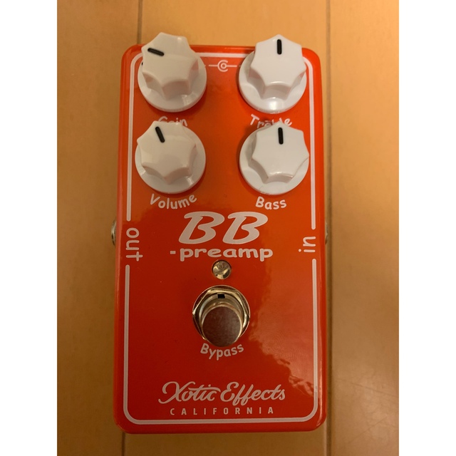 xotic BB preamp オーバードライブ