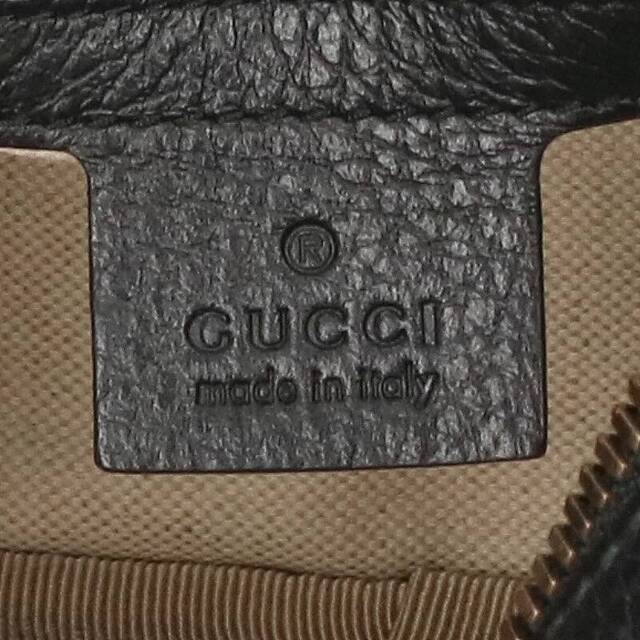 Gucci(グッチ)のグッチ 523591 ロゴプリントレザーショルダーバッグ メンズ メンズのバッグ(ショルダーバッグ)の商品写真