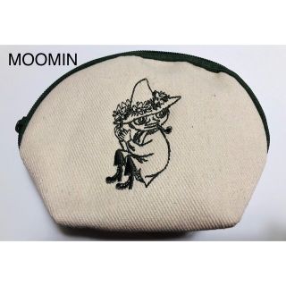 ムーミン(MOOMIN)の【可愛いすぎ♡】MOOMIN スナフキンのポーチ（生成り×グリーン） (ポーチ)