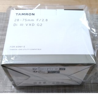 タムロン(TAMRON)の新品　TAMRON 常用レンズ 28-75F2.8 DI III VXD G2(その他)