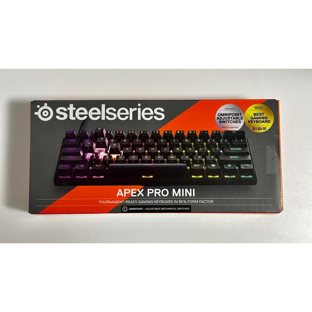 【美品】【値下げ中】Steelseries Apex Pro Mini 英語配列