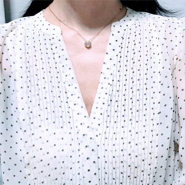 SWAROVSKI スワロフスキー ネックレス ゴールド ジュエリー 一粒