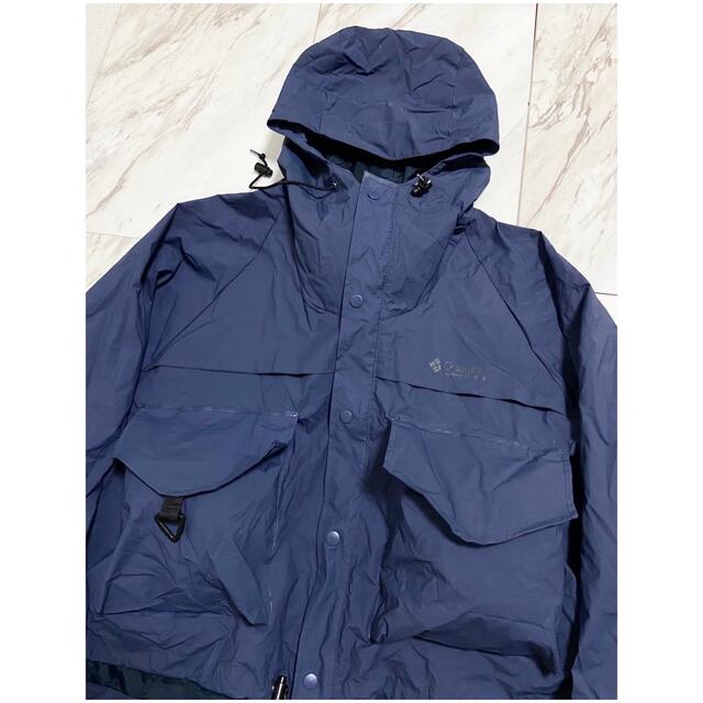 Columbia(コロンビア)の珍品 90s columbia "“極短丈"  PVC フィッシングジャケット メンズのジャケット/アウター(ナイロンジャケット)の商品写真