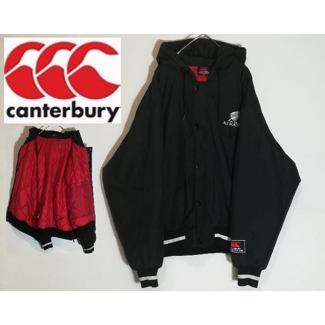 CANTERBURY(カンタベリー)の177 CANTERBURY MA-1 ボンバージャケット フーディー メンズのジャケット/アウター(ブルゾン)の商品写真