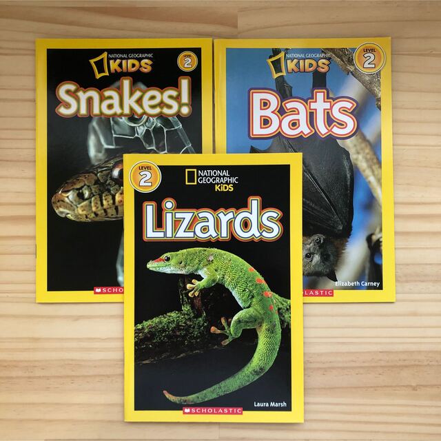 NATIONAL GEOGRAPHIC KIDS Level② 3冊セット エンタメ/ホビーの本(洋書)の商品写真