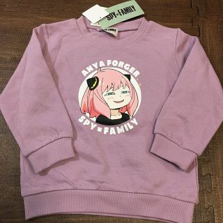 シマムラ(しまむら)のスパイファミリー アーニャ トレーナー  100 しまむら 限定 コラボ(Tシャツ/カットソー)