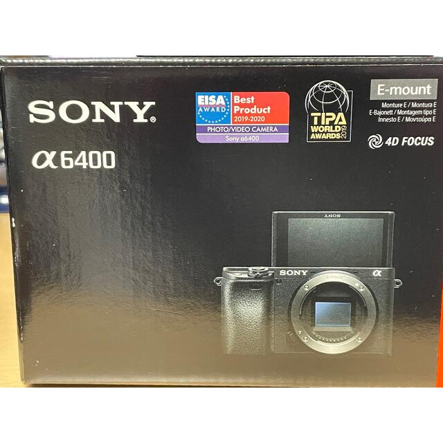 SONY(ソニー)のSONY α6400 ILCE−6400 スマホ/家電/カメラのカメラ(ミラーレス一眼)の商品写真