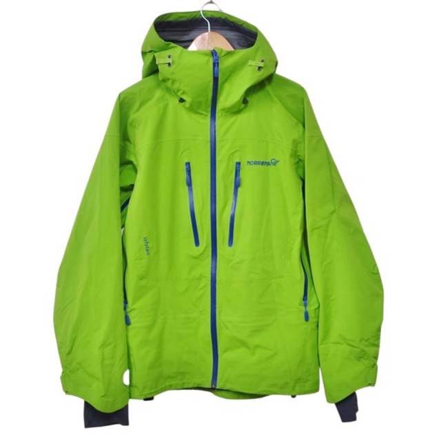 極美品 ノローナ NORRONA lofoten ロフォテン M GORE-TEX ゴアテックス プロ ジャケット ハードシェル バックカントリーカラー-