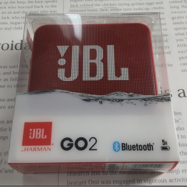 JBL GO2 bluetooth対応スピーカー 楽器のレコーディング/PA機器(スピーカー)の商品写真