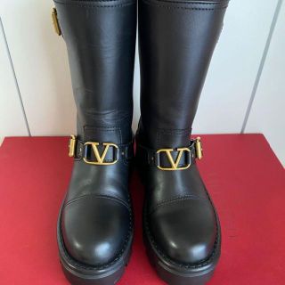 VALENTINO - Valentino ヴァレンティノ♡Vロゴ エンジニアブーツの通販 ...