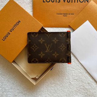 ルイヴィトン(LOUIS VUITTON)のルイヴィトンLV 財布　モノグラム　オフホワイト　ヴァージルアブロー　ヒンジ(折り財布)