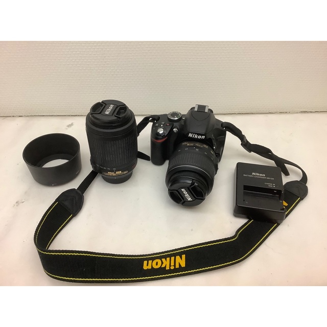 Nikon - ニコン D3200 200mmダブルズームキットの通販 by トモキング's