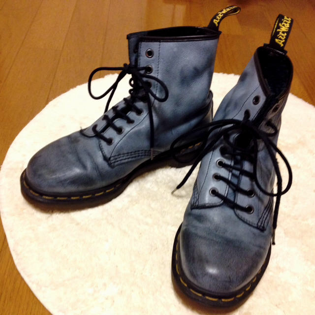 Dr.Martens(ドクターマーチン)のドクターマーチン 23.0 ブルー レディースの靴/シューズ(ブーツ)の商品写真