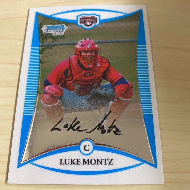 2008 Bowman Chrome 1st Luke Montz.Kent  エンタメ/ホビーのトレーディングカード(シングルカード)の商品写真