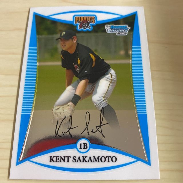 2008 Bowman Chrome 1st Luke Montz.Kent  エンタメ/ホビーのトレーディングカード(シングルカード)の商品写真