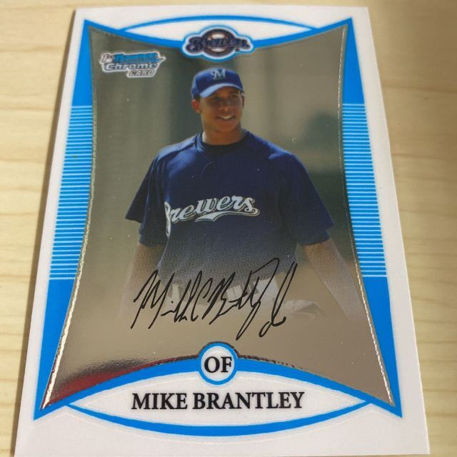 2008 Bowman Chrome 1st Luke Montz.Kent  エンタメ/ホビーのトレーディングカード(シングルカード)の商品写真