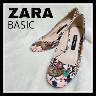 ZARA BASIC ピンクパンプス(ハイヒール/パンプス)