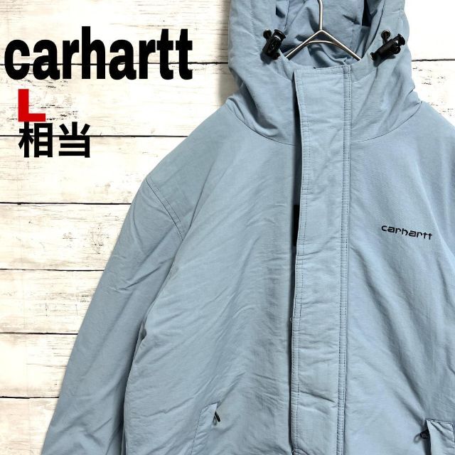 carhartt - z85 カーハート ナイロンジャケット 中綿 フルジップ フード ロゴ刺繍の通販 by ピクルス's shop