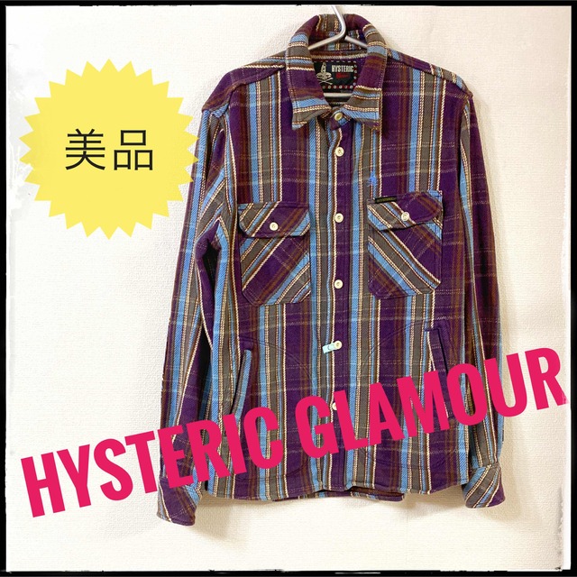 ☆HYSTERICGLAMOUR☆ヒステリックグラマー☆シャツジャケット☆美品☆