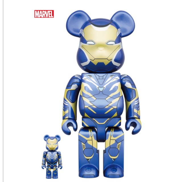 MARVELBE@RBRICK IRON MAN RESCUE SUIT 100％&400%