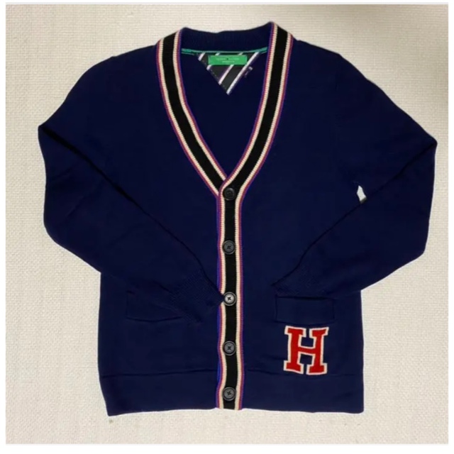 TOMMY HILFIGER(トミーヒルフィガー)の訳ありトミーヒルフィガーTOMMY HILFIGER カシミヤ30%カーディガン メンズのトップス(カーディガン)の商品写真