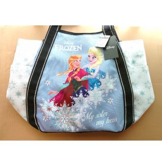 アナトユキノジョオウ(アナと雪の女王)の【新品未使用】アナ雪 ディズニー バルーン トート バッグ 大容量(キャラクターグッズ)