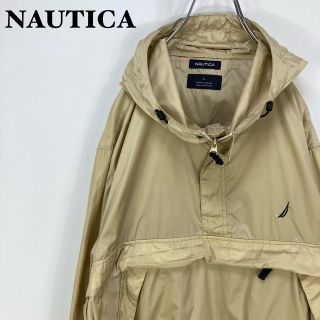 NAUTICA - ノーティカ 刺繍 ロゴタグ ナイロンジャケット アノラック