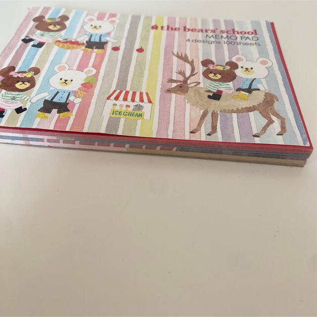くまのがっこう - くまのがっこう メモ帳 レターセットの通販 by りり |クマノガッコウならラクマ