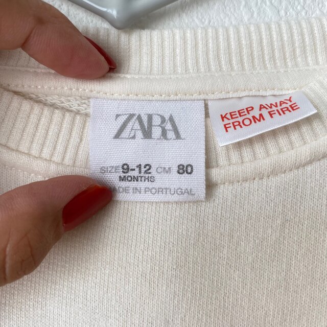 ZARA KIDS(ザラキッズ)のZARAキッズ トレーナー キッズ/ベビー/マタニティのベビー服(~85cm)(トレーナー)の商品写真