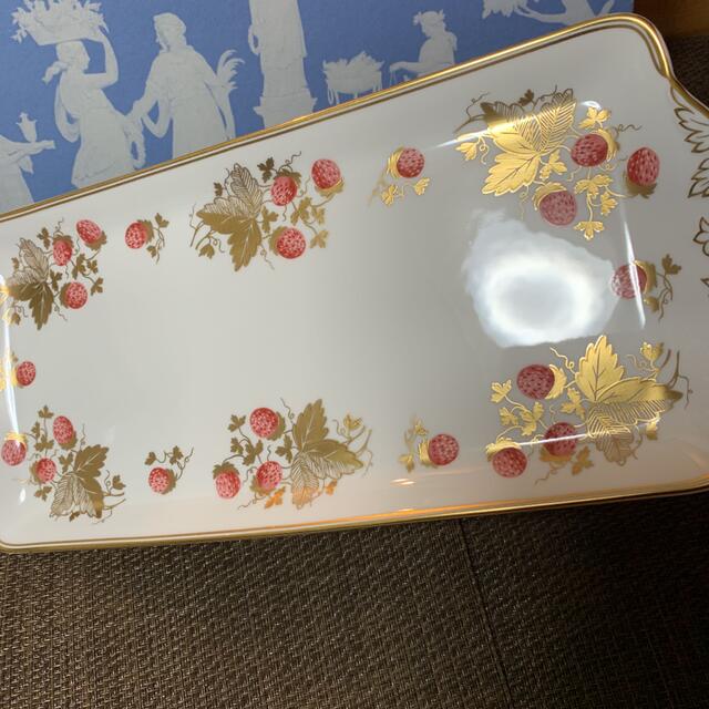 WEDGWOOD 希少 ウェッジウッド ストロベリー ゴールド サンドイッチプレートの通販 by れい's shop｜ウェッジウッドならラクマ