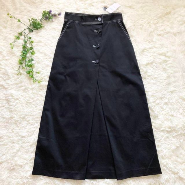 【新品タグ付き】SHIPS BLUESTORE ステッチロングスカート