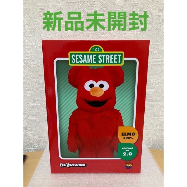 【新品未開封】BE@RBRICK ELMO エルモ 400％